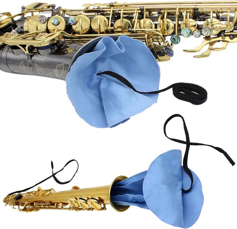 REMAGIC Alto/Tenor/Soprano Saxophone Cleaning Swab Kit, Microfiber Sax Cleaning Cloth for Alto Tenor Clarinet Flute and other Wind & Woodwind Strument, Clarinet Flute Trumpet Cleaning Kit, Mouthpiece Brush - Image 3
